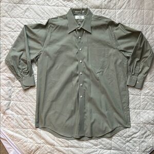 Woodward Olive Dress Shirt for Men